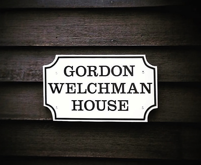 Plaque for Gordon Welchman on 167 Water Street