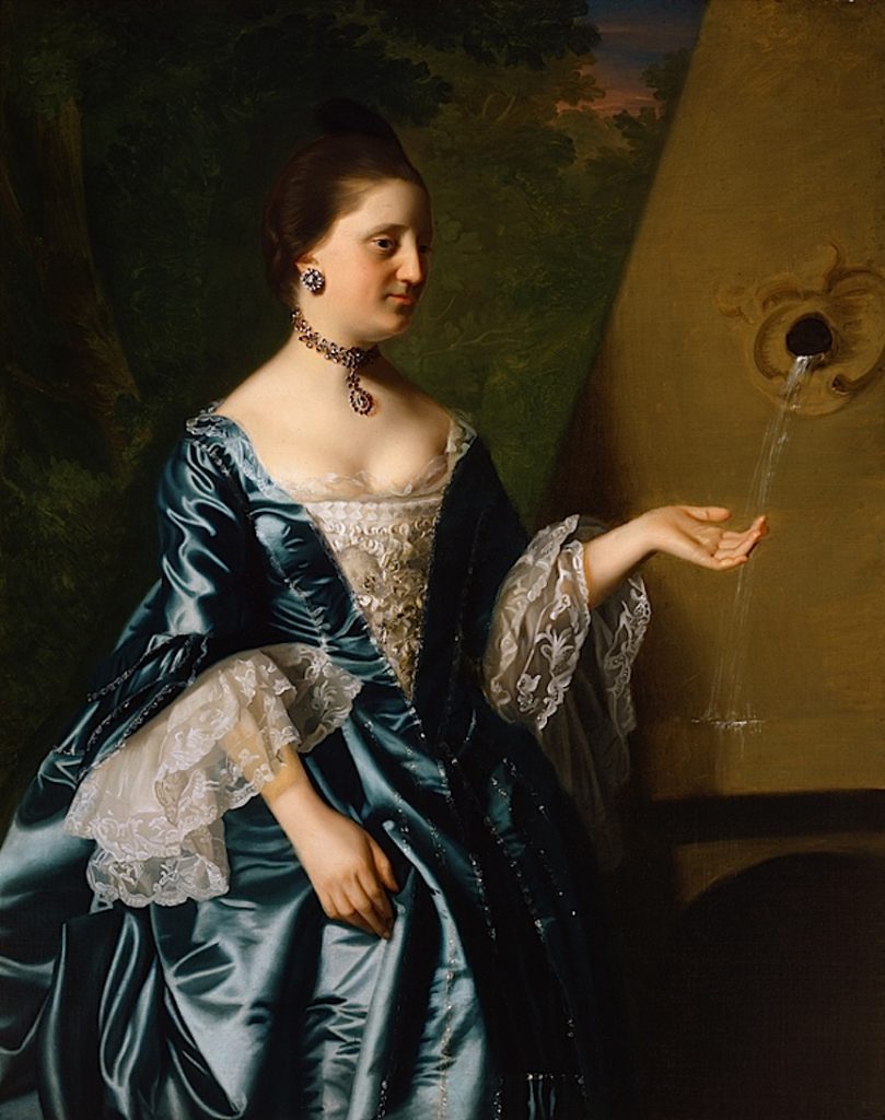 Portrait of Alice Hooper, 1763, by John Singleton Copley