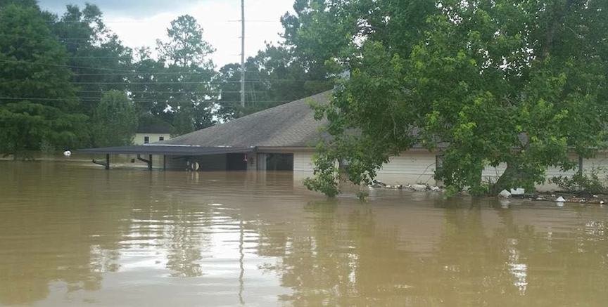 Louisiana Flooding 2016, photo from the Cajun Navy 2016