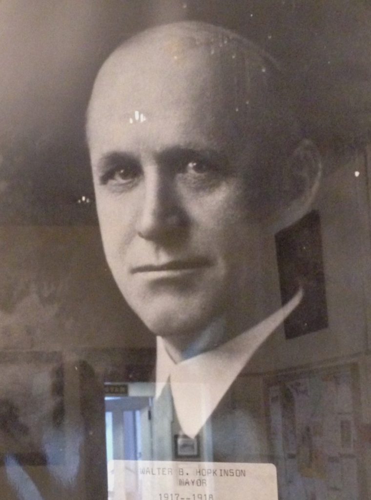 Portrait of Walter B. Hopkinson at Newburyport City Hall