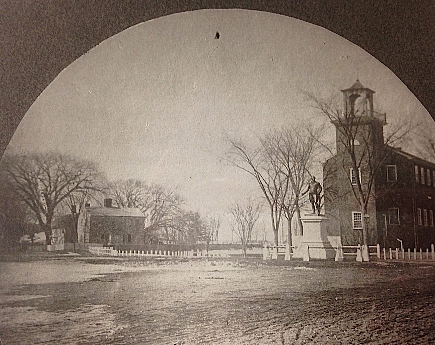 The School House and Pond Street, Bartlet Mall, Newburyport, MA