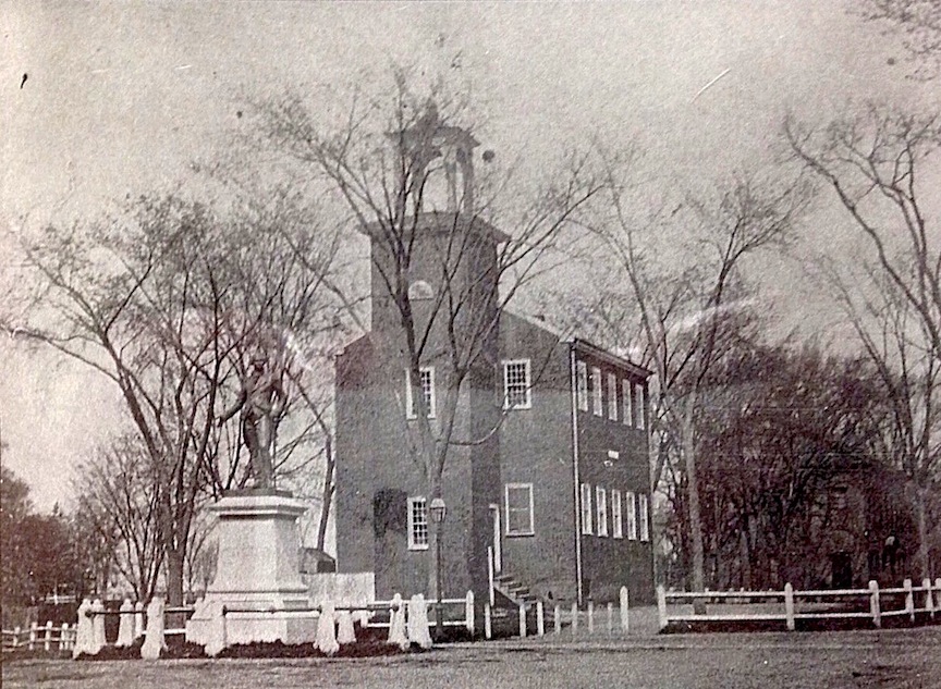 The 1796 Schoolhouse courtesy of the Newburyport Archival Center