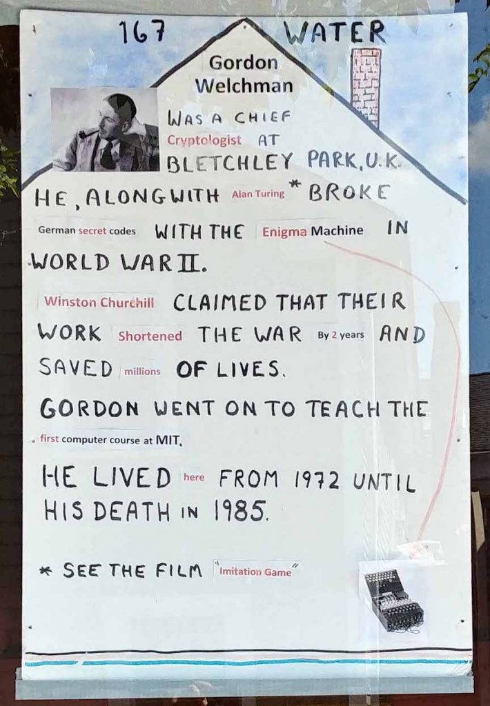 167 Water Street, Newburyport, poster for "If This House Could Talk -2018"